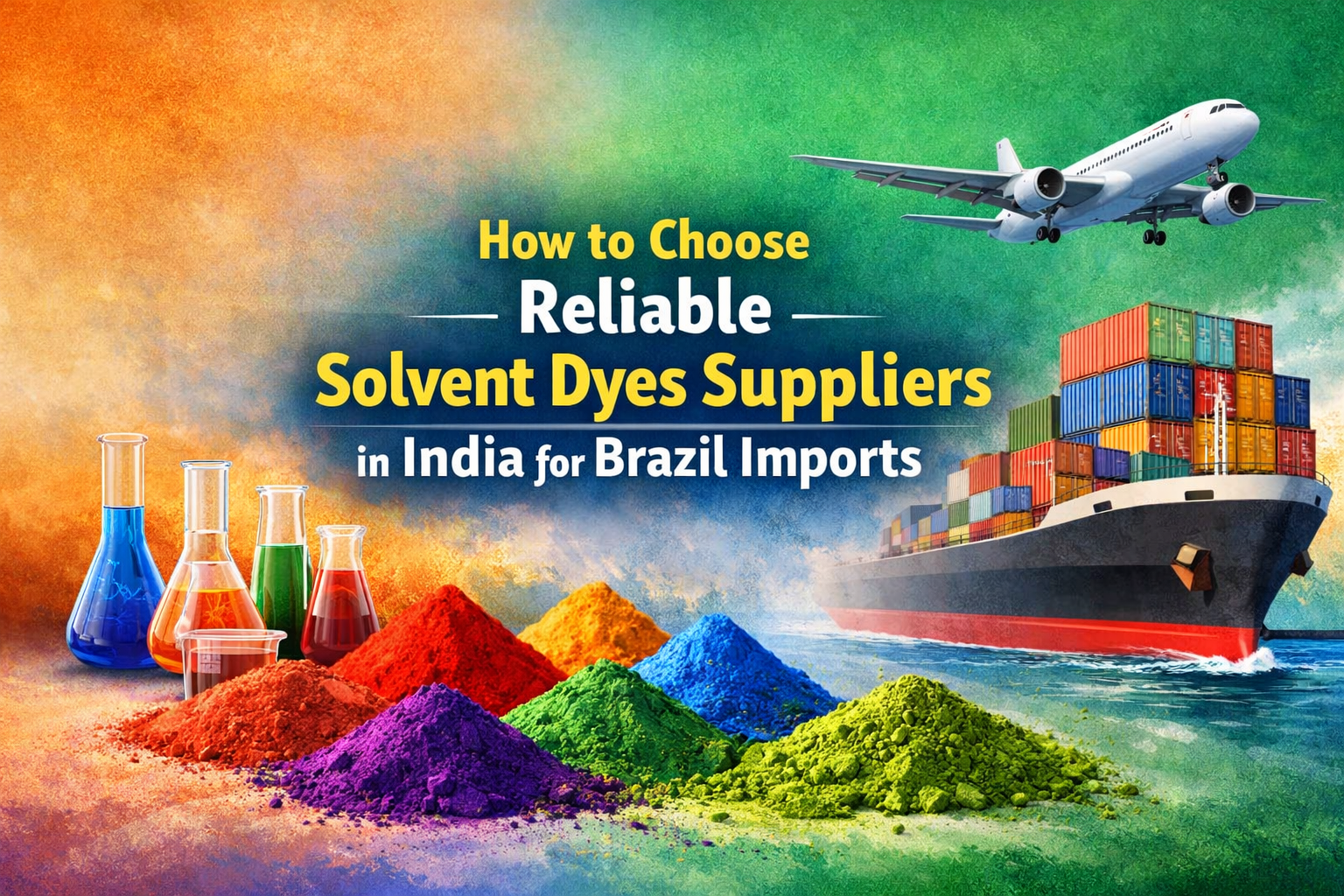How to Choose Reliable Solvent Dyes Suppliers in India for Brazil Imports