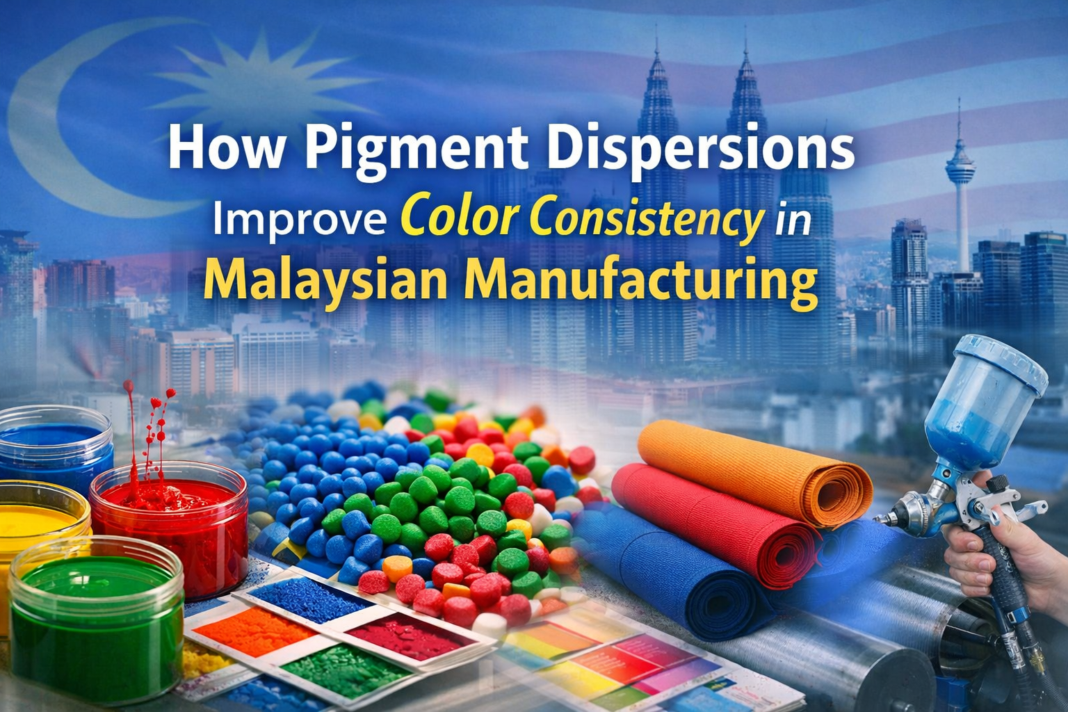 How Pigment Dispersions Improve Color Consistency in Malaysian Manufacturing