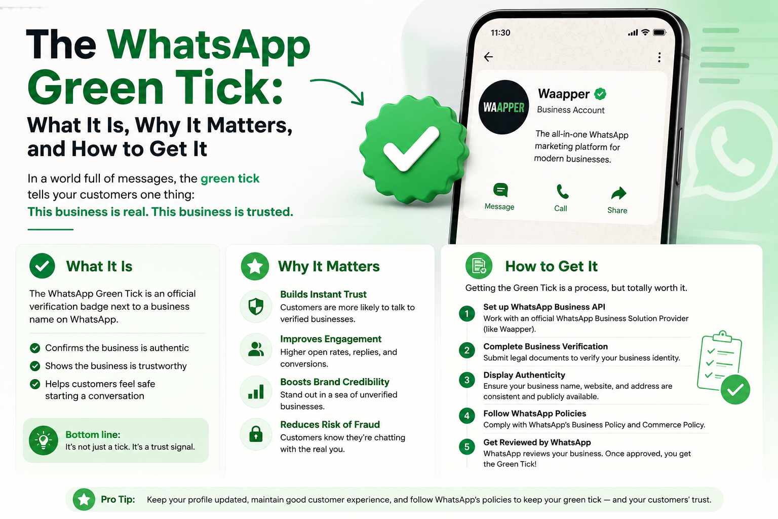 The WhatsApp Green Tick: What It Is, Why It Matters, and How to Get It